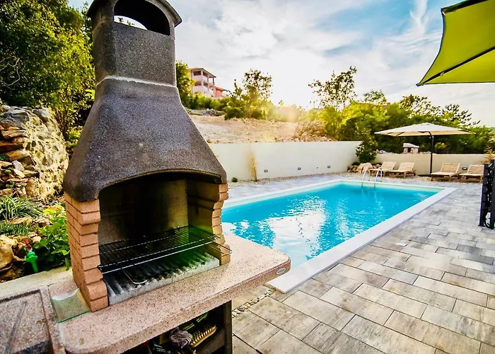 Bura Vakantiehuis Vrbnik (Primorje-Gorski Kotar)